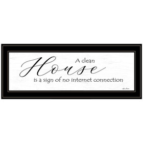 "A Clean House" by Lori Deiter, Ready to Hang Framed Print, Black Frame B06785986