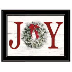 "Christmas Joy" by Lori Deiter, Ready to Hang Framed Print, Black Frame B06786014