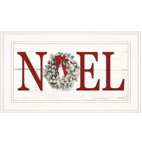 "Christmas Noel" by Lori Deiter, Ready to Hang Framed Print, White Frame B06786015