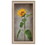 "Sunflower II" by Lori Deiter, Printed Wall Art, Ready to Hang Framed Poster, Beige Frame B06786029