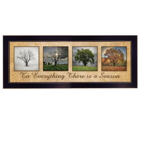 "There is a Season" by Lori Deiter, Ready to Hang Framed Print, Black Frame B06786032