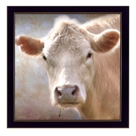 "Up Close on the Farm" by Lori Deiter, Printed Wall Art, Ready to Hang Framed Poster, Black Frame B06786057