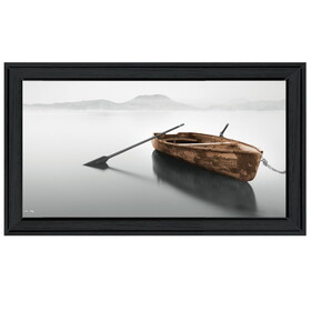 "Solitude" by Moises Levy, Ready to Hang Framed Print, Black Frame B06786078