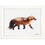 "Arctic Red Fox" by Andreas Lie, Ready to Hang Framed Print, White Frame B06786096