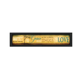 "Grace and Love" by Marla Rae, Printed Wall Art, Ready to Hang Framed Poster, Black Frame B06786183