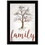 "Family Tree" by Marla Rae, Ready to Hang Framed print, White Frame B06786209