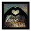 "Love with all Your Heart" by Marla Rae, Printed Wall Art, Ready to Hang Framed Poster, Black Frame B06786230