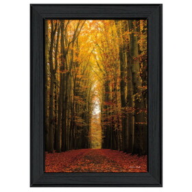 "Highway to Heaven" by Martin Podt, Printed Wall Art, Ready to Hang Framed Poster, Black Frame B06786519