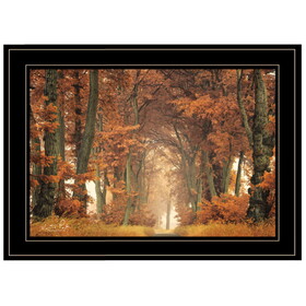 "Follow Your Own Way" by Martin Podt, Ready to Hang Framed Print, Black Frame B06786537