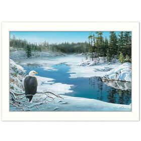 "The Lookout" by Kim Norlien, Ready to Hang Framed Print, White Frame B06786569