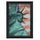 "Lady Liberty" by Lauren Rader, Printed Wall Art, Ready to Hang Framed Poster, Black Frame B06786602