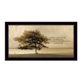 "Find Yourself" by Robin-Lee Vieira, Printed Wall Art, Ready to Hang Framed Poster, Black Frame B06786629