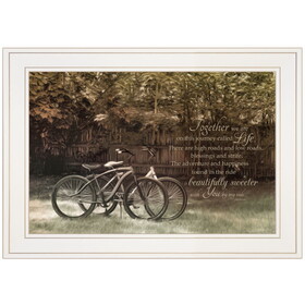 "Journey Together" by Robin-Lee Vieira, Ready to Hang Framed Print, White Frame B06786630