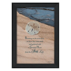 "A Gift" by Robin-Lee Vieira, Printed Wall Art, Ready to Hang Framed Poster, Black Frame B06786636