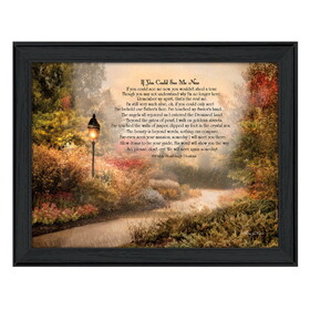 "If You Could See Me Now" by Robin-Lee Vieira, Printed Wall Art, Ready to Hang Framed Poster, Black Frame B06786678