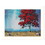 "Red Tree" by Tim Gagnon, Ready to Hang Framed print, White Frame B06786724