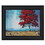 "Red Tree" by Tim Gagnon, Ready to Hang Framed Print, Black Frame B06786725