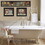 "Country Bath I Collection" 3-Piece Vignette by Pam Britton, Printed Wall Art, Ready to Hang Framed Poster, Black Frame B06786754