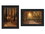 "Autumn Collection" 2-Piece Vignette by Robin-Lee Vieira, Printed Wall Art, Ready to Hang Framed Poster, Black Frame B06786797