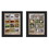 "Farming Collection" 2-Piece Vignette by Lori Deiter, Printed Wall Art, Ready to Hang Framed Poster, Black Frame B06786949