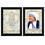 "Family Quotes 2-Piece Vignette by Mother Teresa Collection", Printed Wall Art, Ready to Hang Framed Poster, Black Frame B06786955