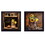 "Sunny Windows" 2-Piece Vignette by Robin-Lee Vieira, Black Frame B06786977