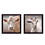 "Up Close on the Farm Collection" 2-Piece Vignette by Lori Deiter, Printed Wall Art, Ready to Hang Framed Poster, Black Frame B06786999