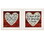 "Love is Patient / Measure" 2-Piece Vignette by Cindy Jacobs, White Frame B06787120