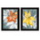"Tiger Lilies" 2-Piece Vignette by Roey Ebert, Black Frame B06787150