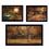 "Tranquil Spaces" 3-Piece Vignette by Robin-Lee Vieira, Black Frame B06787237
