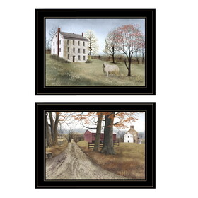 "The Road Home" 2-Piece Vignette by Billy Jacobs, Black Frame B06787297