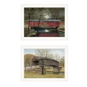 "Bridge Collection" I 2-Piece Vignette by Billy Jacobs, White Frame B06787319