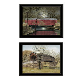 "Bridge Collection" I 2-Piece Vignette by Billy Jacobs, Black Frame B06787320