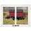 "by the Red Barn (Herd of Angus)" by Bonnie Mohr, Ready to Hang Framed Print, White Window-Style Frame B06787365