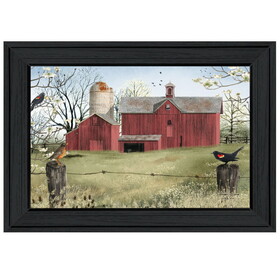 "Harbingers of Spring" by Billy Jacobs, Ready to Hang Framed Print, Black Frame B06787417