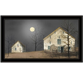 "Still of the Night" by Billy Jacobs, Ready to Hang Framed Print, Black Frame B06787418