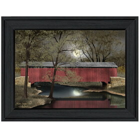 "Warm Summer's Eve" by Billy Jacobs, Ready to Hang Framed Print, Black Frame B06787427