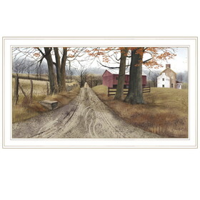 "The Road Home" by Billy Jacobs, Ready to Hang Framed Print, White Frame B06787524