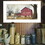 "Antique Barn" by Billy Jacobs, Ready to Hang Framed Print, White Frame B06787537