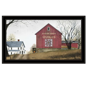 "The Quilt Barn" by Billy Jacobs, Ready to Hang Framed Print, Black Frame B06787543
