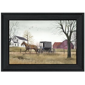 "Goin' to Market" by Billy Jacobs, Ready to Hang Framed Print, Black Frame B06787547