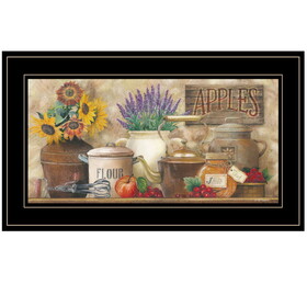 "Antique Kitchen" by Ed Wargo, Ready to Hang Framed Print, Black Frame B06787610
