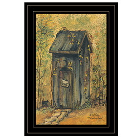"Thinking Room" by Gail Eads, Ready to Hang Framed Print, Black Frame B06787620