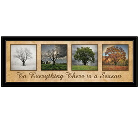 "There is a Season" by Lori Deiter, Ready to Hang Framed Print, Black Frame B06787640