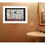 "Bathroom" by Linda Spivey, Ready to Hang Framed Print, White Frame B06787649