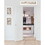 "Kitchen-Come in Vignette" 3-Piece by TrendyDecor4U, White Frame B06787815