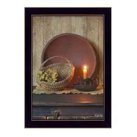 "The Red Bowl" by Susie Boyer, Ready to Hang Framed Print, Black Frame B06787907