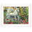 "Rainbow Unicorn" by Ed Wargo, Ready to Hang Framed Print, White Frame B06788043