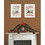 "All Heart Come Home for Christmas" 2-Piece Vignette by Cindy Jacobs, Ready to Hang Framed Print, White Frame B06788359