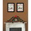 "All Heart Come Home for Christmas" 2-Piece Vignette by Cindy Jacobs, Ready to Hang Framed Print, Black Frame B06788360